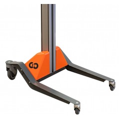 Wózek manipulacyjny GO 70 kg z platformą drewnianą 428 × 434 mm